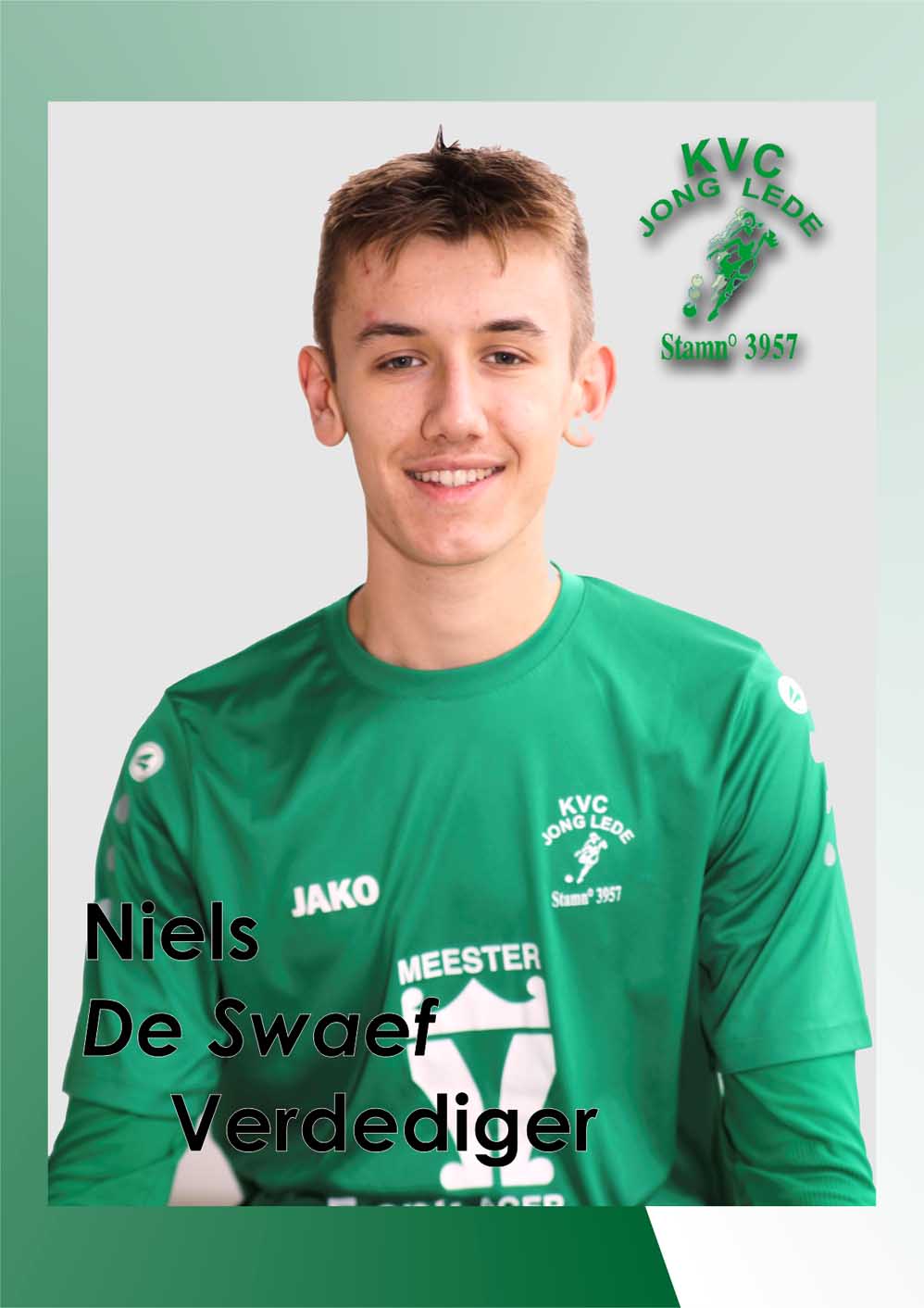 Niels De Swaef post